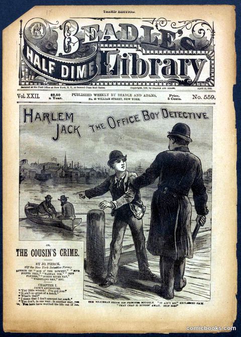 Beadle's Half Dime Library No. 559