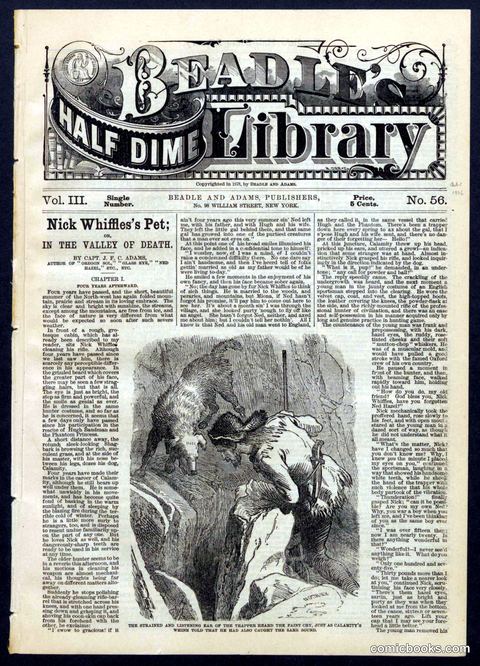 Beadle's Half Dime Library No. 56