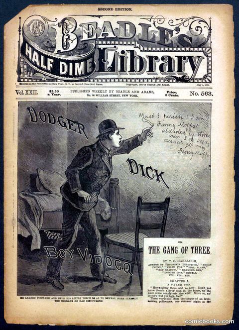 Beadle's Half Dime Library, No. 568