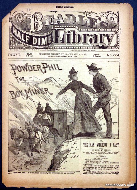 Beadle's Half Dime Library, No. 564