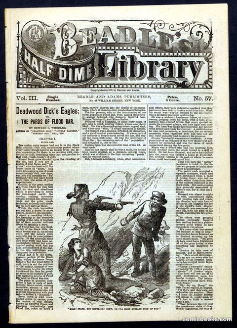 Beadle's Half Dime Library, No. 57