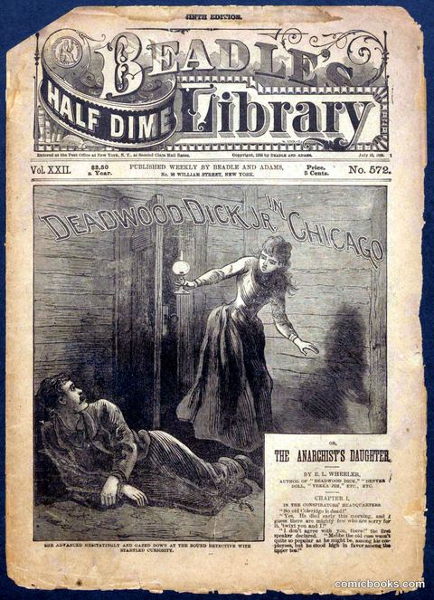 Beadle's Half Dime Library, No. 572