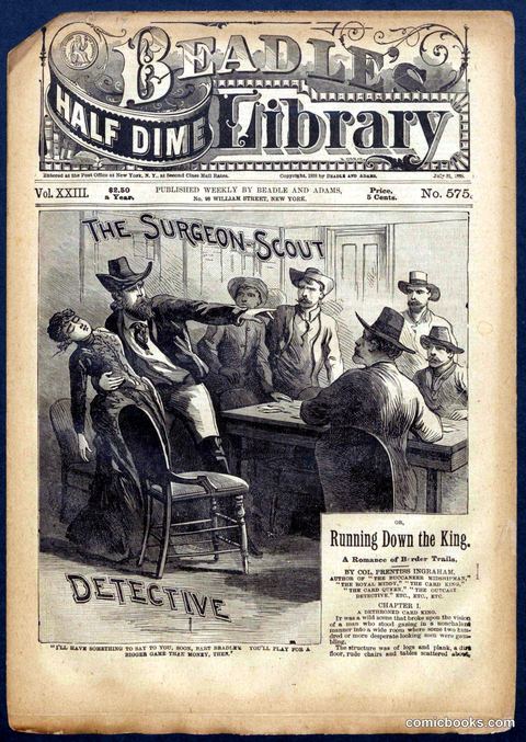 Beadle's Half Dime Library No. 575