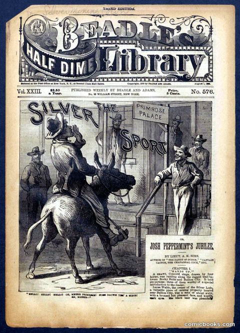 Beadle's Half Dime Library No. 576