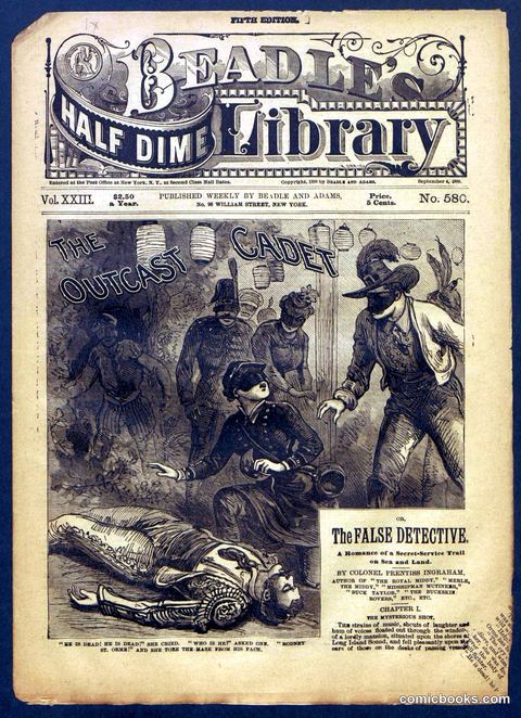 Beadle's Half Dime Library No. 580