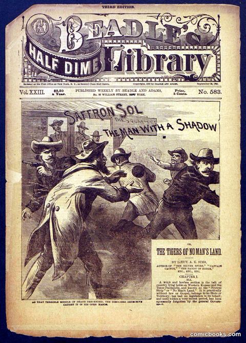 Beadle's Half Dime Library No. 583