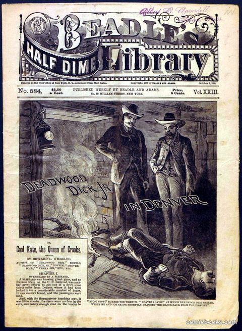 Beadle's Half Dime Library No. 584