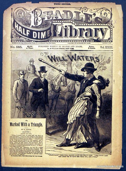 Beadle's Half Dime Library No. 585