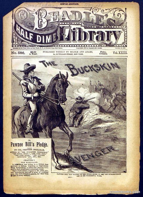 Beadle's Half Dime Library No. 586