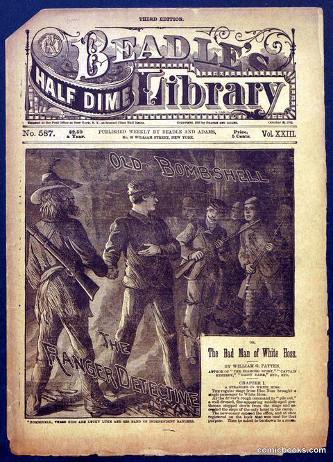 Beadle's Half Dime Library No. 587