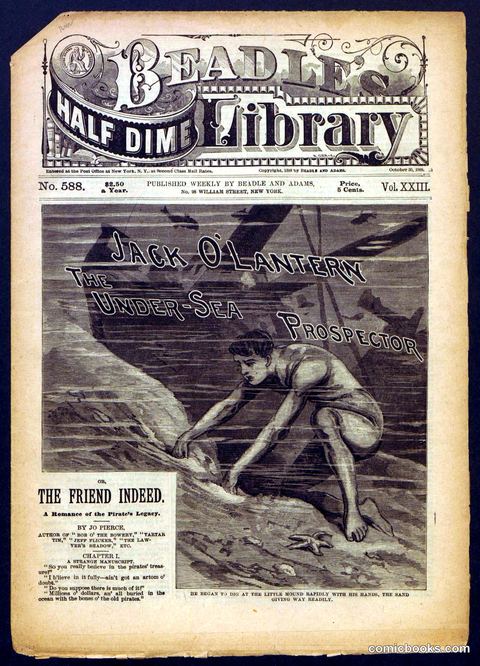 Beadle's Half Dime Library No. 588