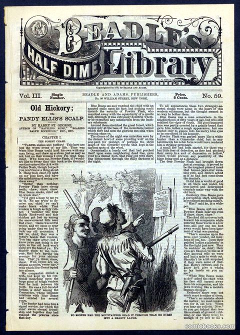 Beadle's Half Dime Library, No. 59