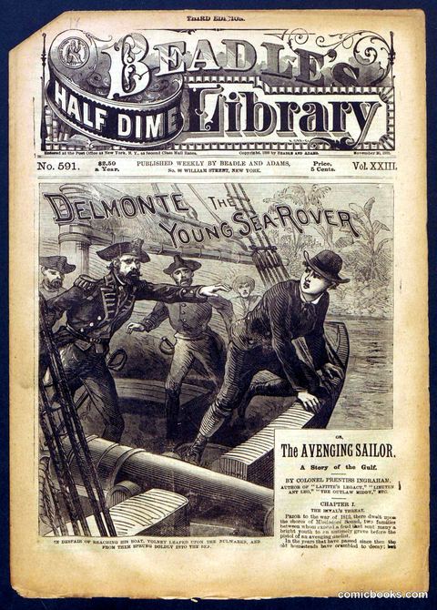 Beadle's Half Dime Library No. 591