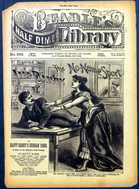 Beadle's Half Dime Library No. 599