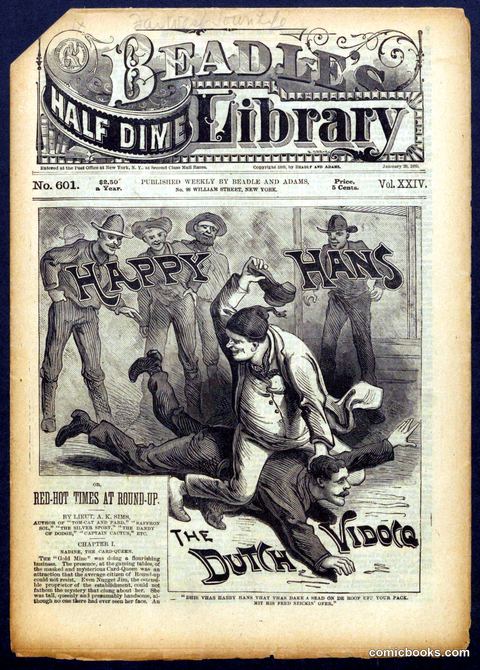 Beadle's Half Dime Library No. 601