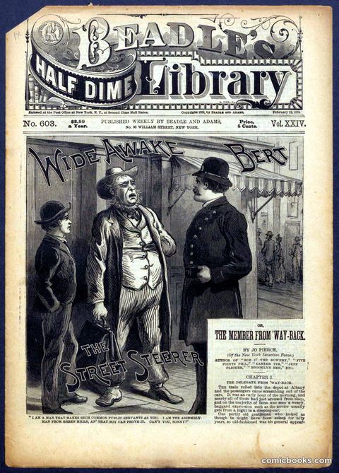 Beadle's Half Dime Library, No. 603