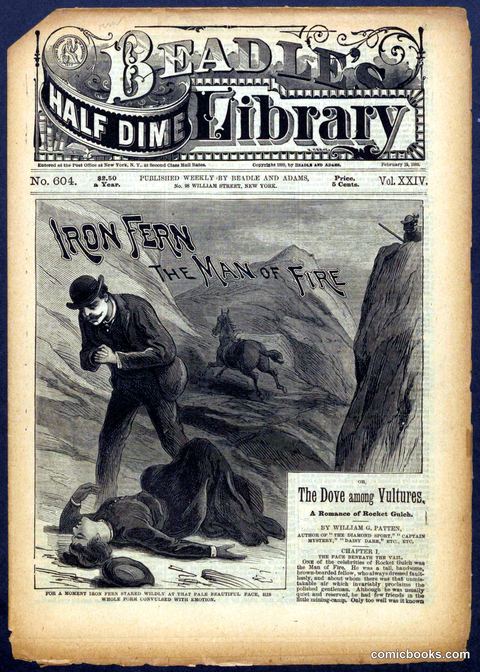 Beadle's Half Dime Library No. 604