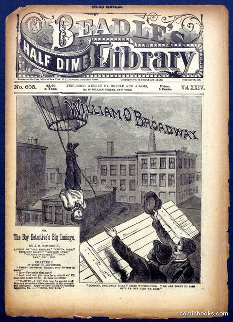 Beadle's Half Dime Library, No. 605