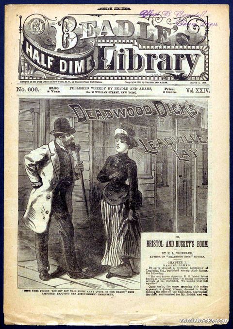 Beadle's Half Dime Library, No. 606