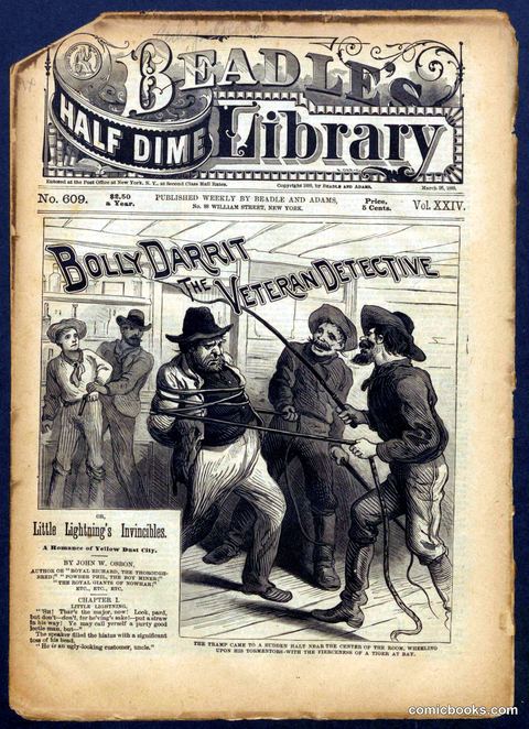 Beadle's Half Dime Library No. 609