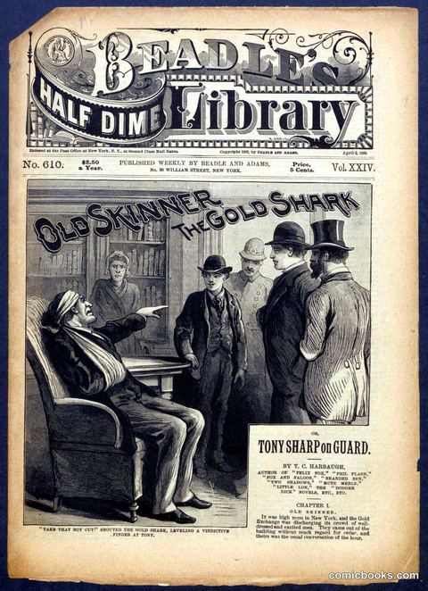 Beadle's Half Dime Library No. 610