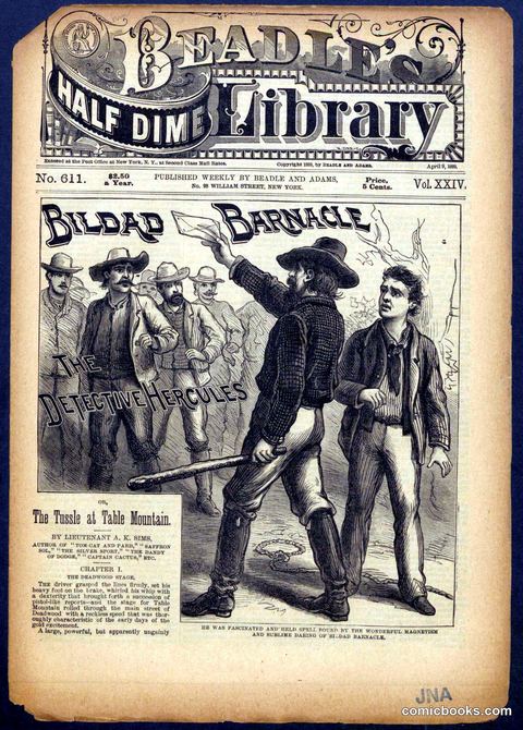 Beadle's Half Dime Library No. 611