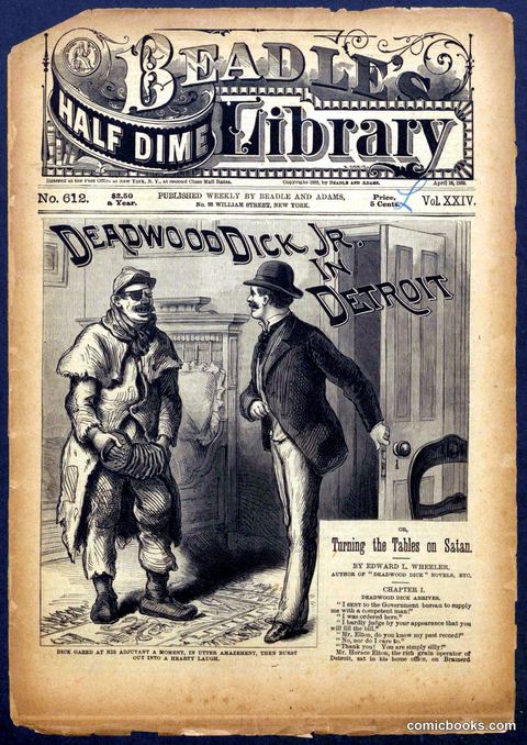 Beadle's Half Dime Library No. 612