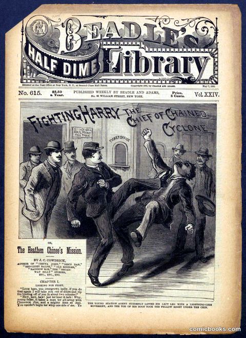 Beadle's Half Dime Library, No. 615