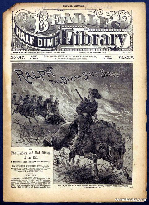 Beadle's Half Dime Library No. 617