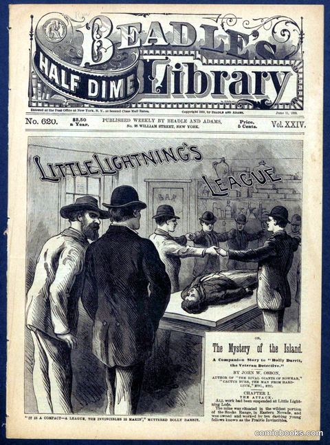 Beadle's Half Dime Library, No. 620