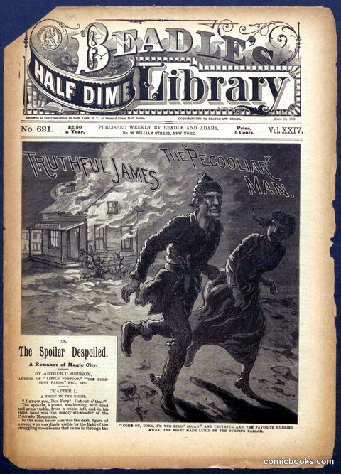 Beadle's Half Dime Library No. 621