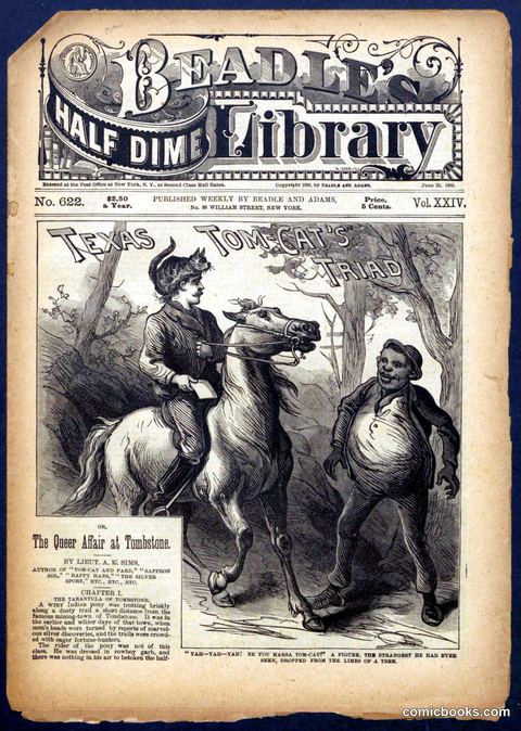 Beadle's Half Dime Library No. 622