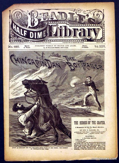 Beadle's Half Dime Library No. 625