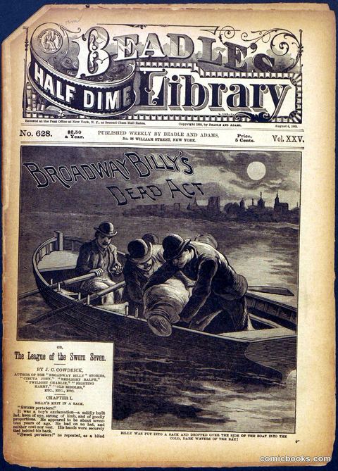 Beadle's Half Dime Library No. 628