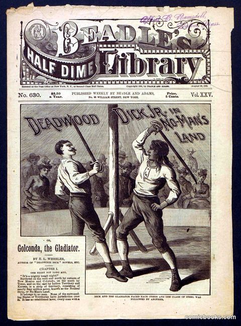 Beadle's Half Dime Library No. 630