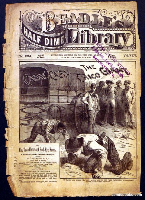 Beadle's Half Dime Library No. 634