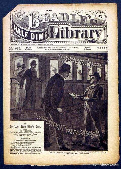 Beadle's Half Dime Library No. 639