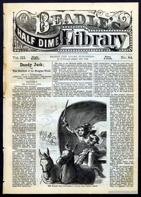 Beadle's Half Dime Library, No. 64