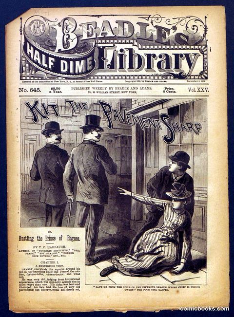 Beadle's Half Dime Library No. 645
