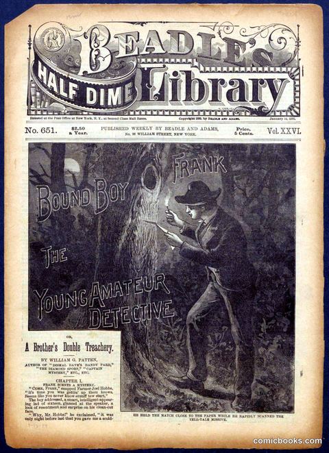 Beadle's Half Dime Library, No. 651