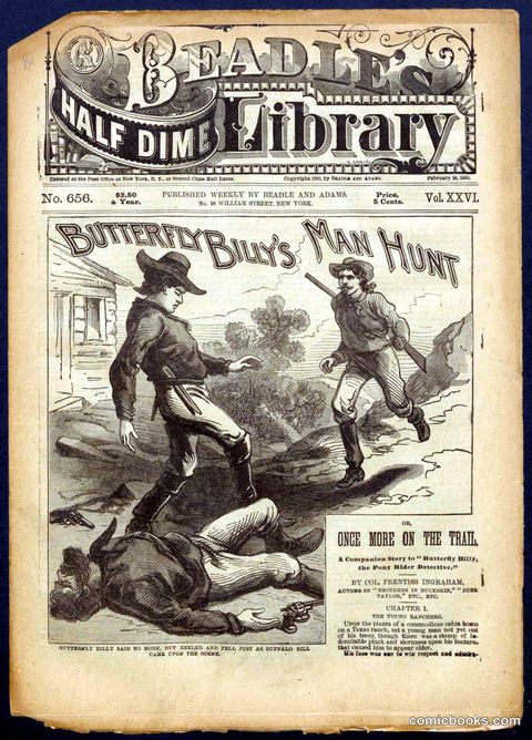 Beadle's Half Dime Library No. 656