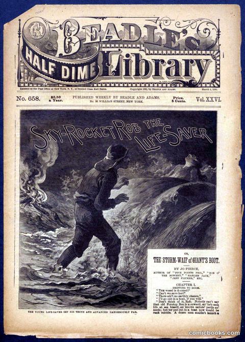 Beadle's Half Dime Library No. 658