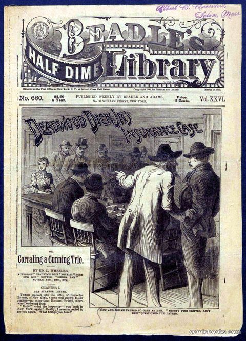 Beadle's Half Dime Library, No. 660