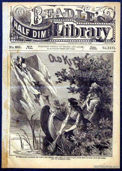 Beadle's Half Dime Library, No. 661