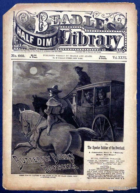 Beadle's Half Dime Library No. 662