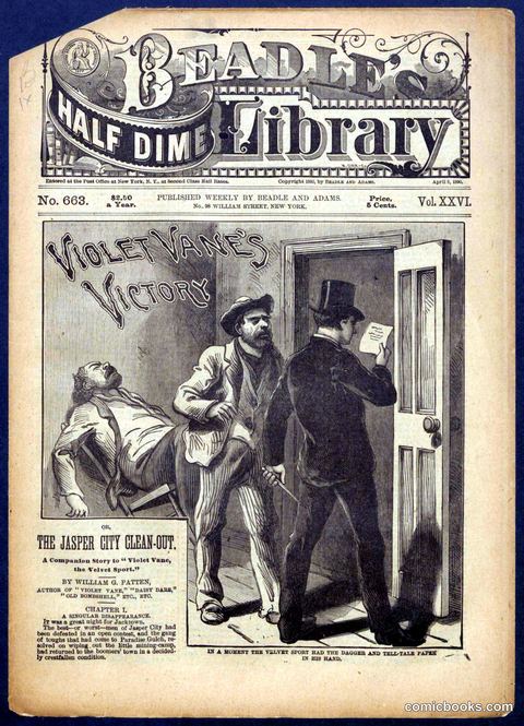 Beadle's Half Dime Library No. 663