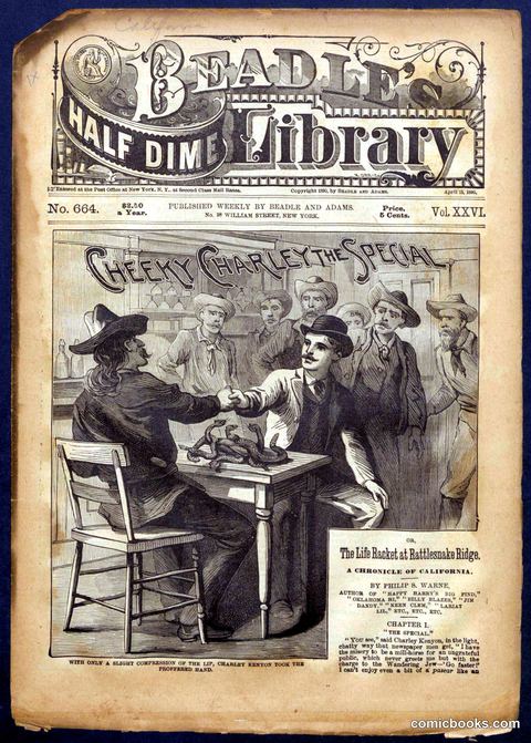 Beadle's Half Dime Library No. 664