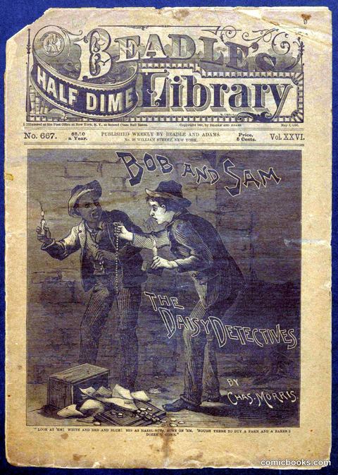 Beadle's Half Dime Library No. 667
