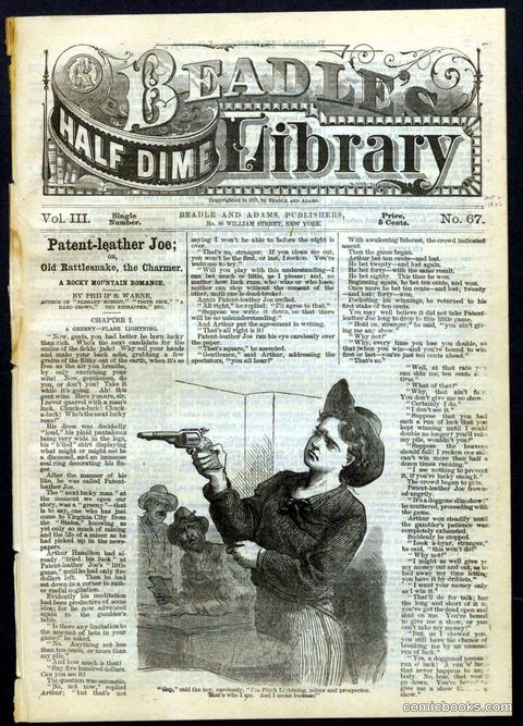 Beadle's Half Dime Library, No. 67