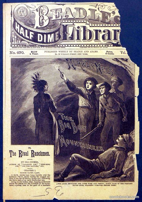 Beadle's Half Dime Library No. 870